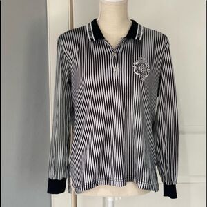 Klee striped shirt with embellishments pit to pit 20